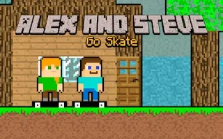 Alex and Steve Go Skate