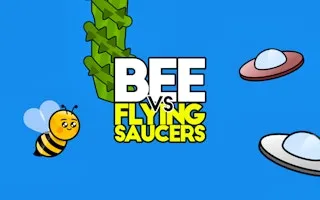 Bee vs Flying Saucers