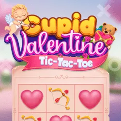 Cupid Valentine Tic Tac Toe