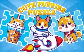 Cute Puppies Puzzle