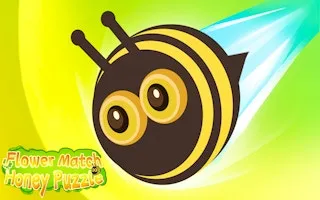 Flower Match Honey Puzzle