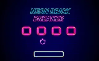 Neon Brick Breaker