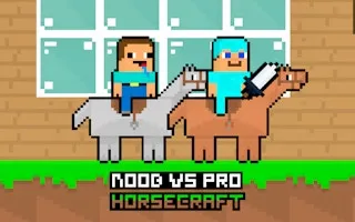 Noob vs Pro HorseCraft