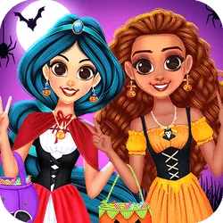 Rainbow Girls Halloween Salon