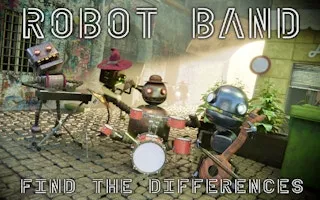 Robot Band - Find the differences