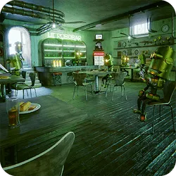 Robot Bar - Find the differences