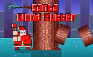 Santa Wood Cutter