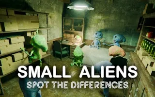 Small Aliens - Spot The Differences