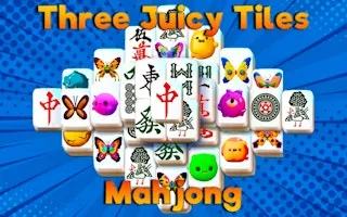 Three Juicy Tiles Mahjong