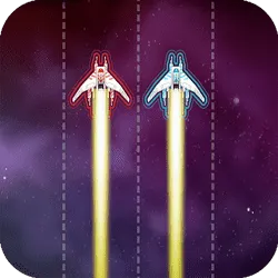 Twin Space Ships