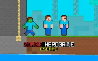 Zombie Herobrine Escape